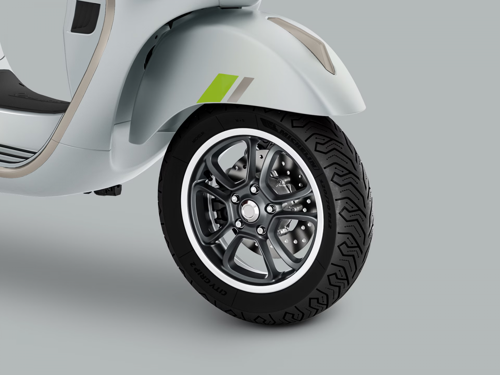 Мотороллер VESPA GTS 300 SuperTech, 2022, серый